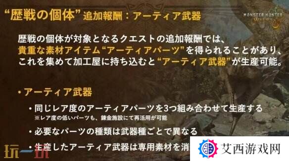 怪物猎人荒野终盘内容介绍 历战怪物及Atia武器详解