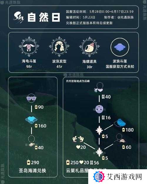 光遇自然日海螺项链价格及购买建议，玩法革命前瞻