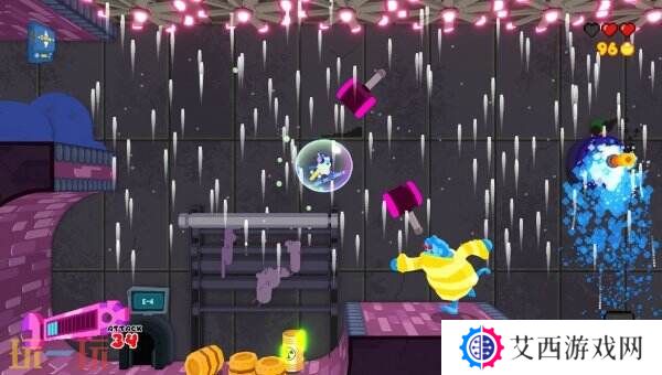 横向卷轴动作游戏《Seafrog》将于4月15日推出