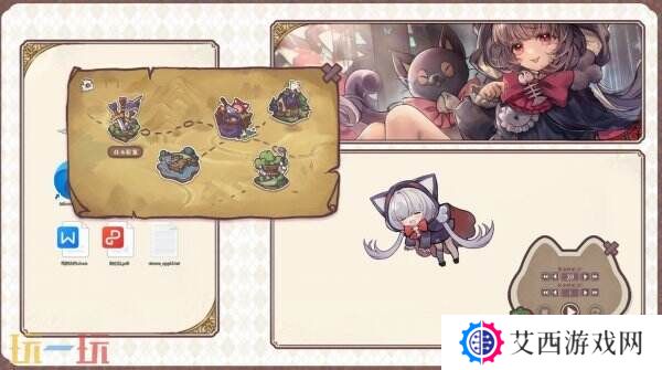 挂机向桌宠游戏《桌面小猫娘》现已正式发售