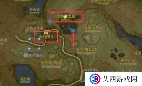 王国之泪4个大精灵之泉位置在哪儿-4个大精灵之泉位置