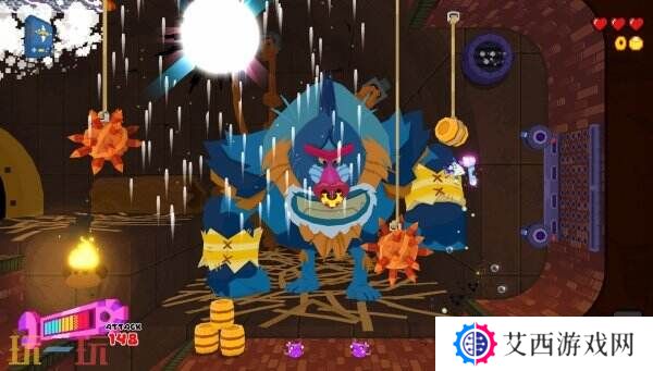 横向卷轴动作游戏《Seafrog》将于4月15日推出