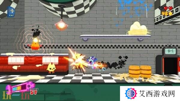 横向卷轴动作游戏《Seafrog》将于4月15日推出