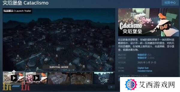 即时战略游戏《灾厄堡垒 Cataclismo》现已正式发售