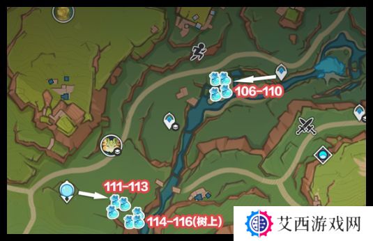 原神青蜜梅在哪里收集 青蜜梅采集路线[多图]图片7
