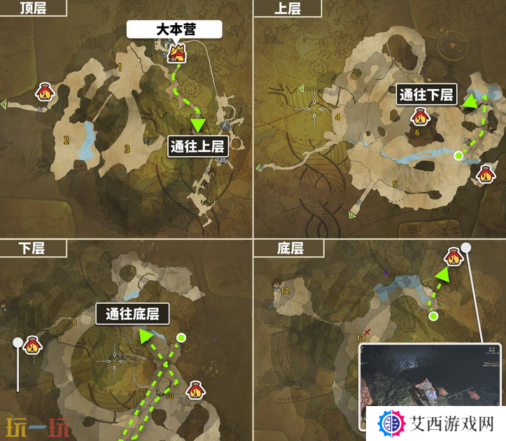 怪物猎人荒野龙都遗迹钓鱼点位置地图及可钓鱼类一览 钓鱼点全解析