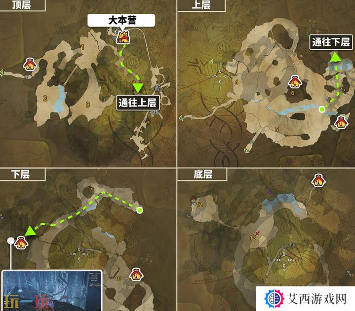 怪物猎人荒野龙都遗迹钓鱼点位置地图及可钓鱼类一览 钓鱼点全解析