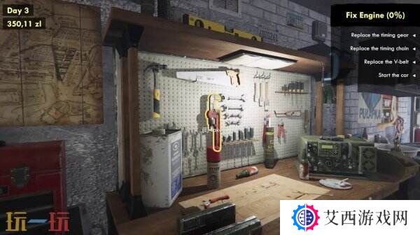 汽车修理店经营模拟《Car Repair》现已推出免费试玩
