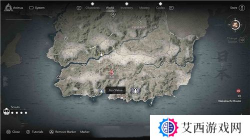 刺客信条影纪伊**像位置一览