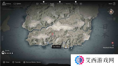 刺客信条影纪伊**像位置一览