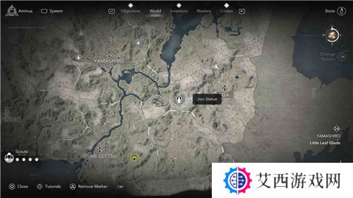 刺客信条影山城**像位置一览