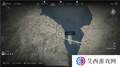 刺客信条影近江**像位置一览