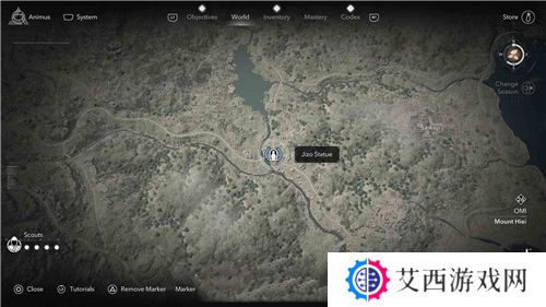 刺客信条影近江**像位置一览