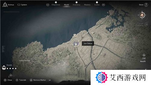 刺客信条影近江**像位置一览