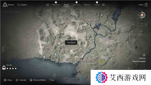 刺客信条影播磨**像位置一览